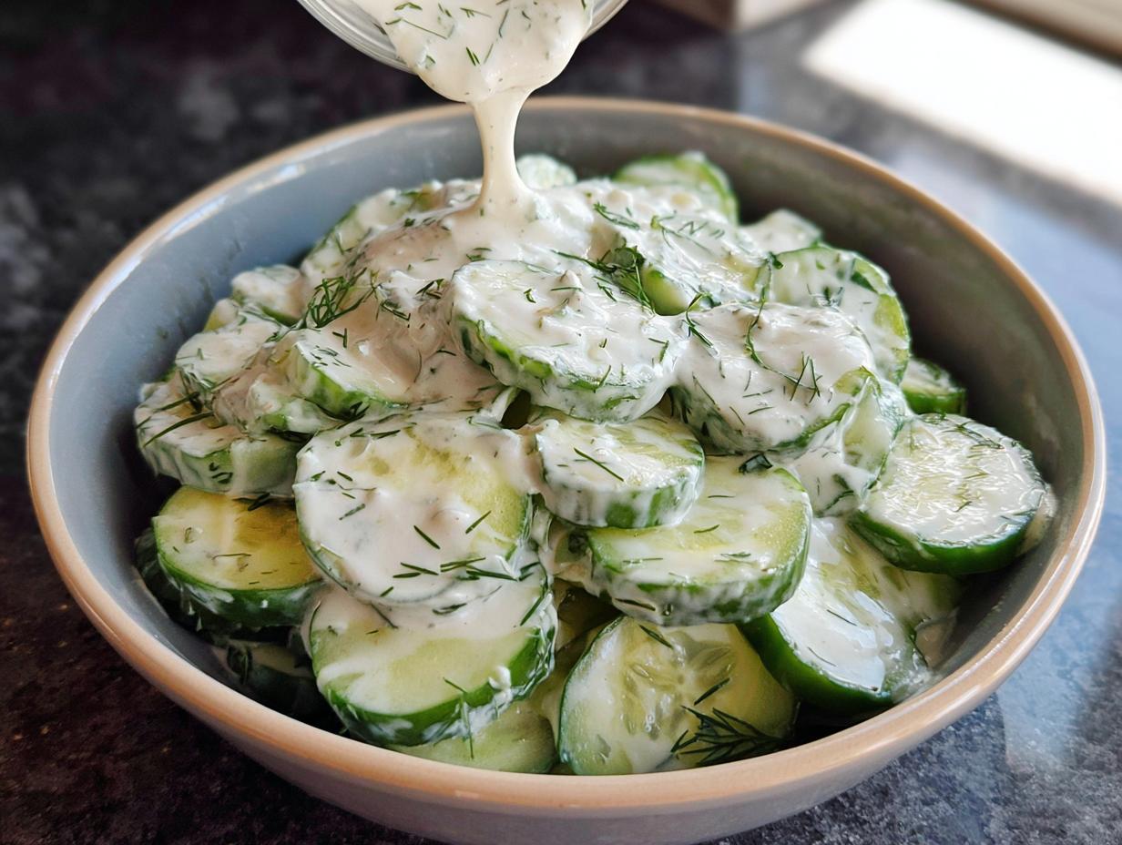 German Cucumber Salad