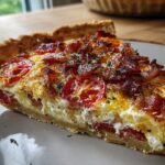 Bacon Onion Tomato Pie