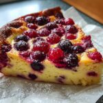 Berry Cottage Cheese Clafoutis