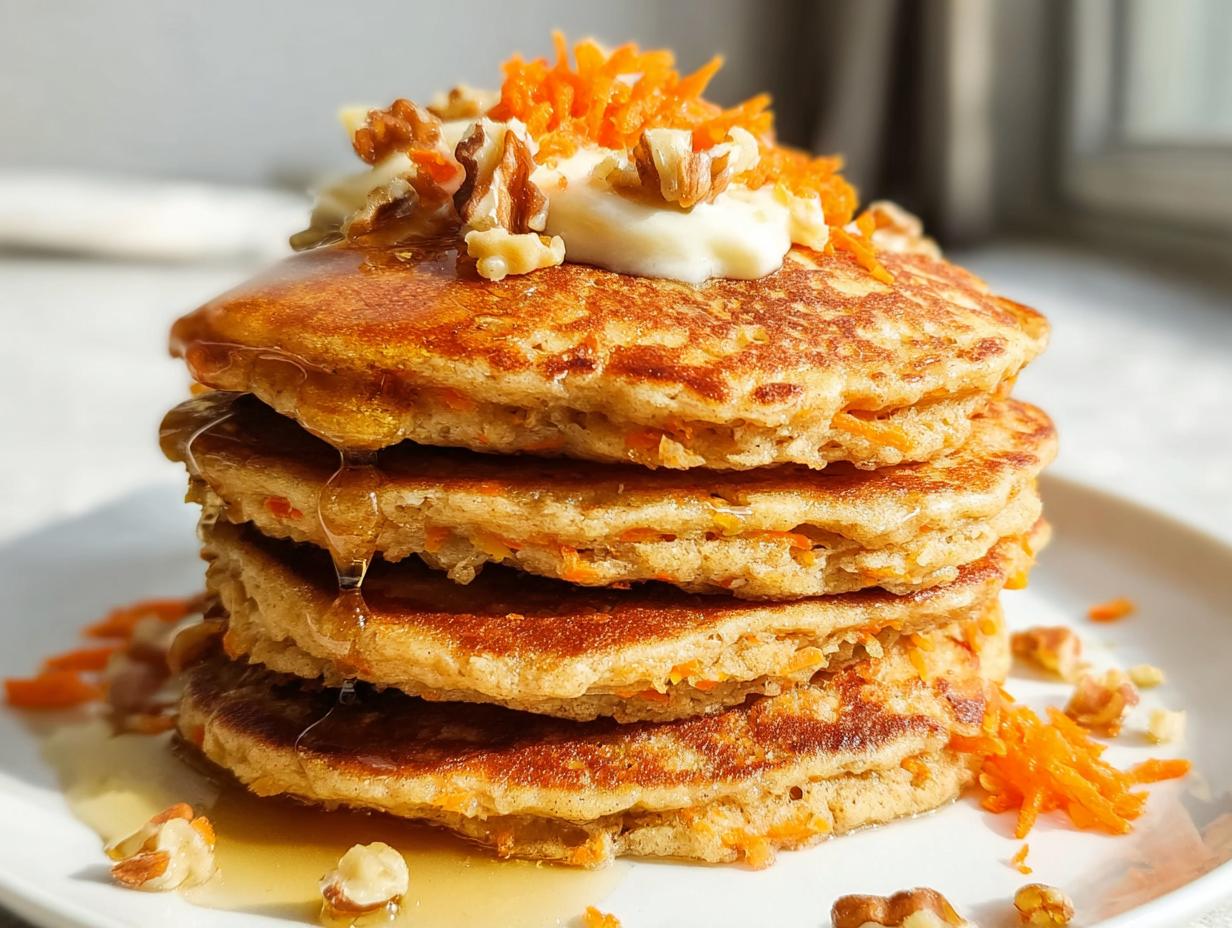 Carrot Cake Pancakes: Amazing 15 Min Treat - Carrot Cake Pancakes - additional detail