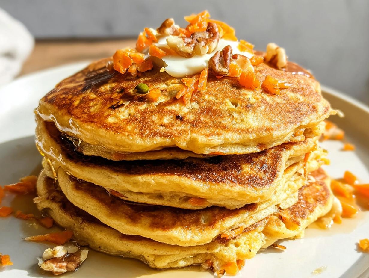 Carrot Cake Pancakes