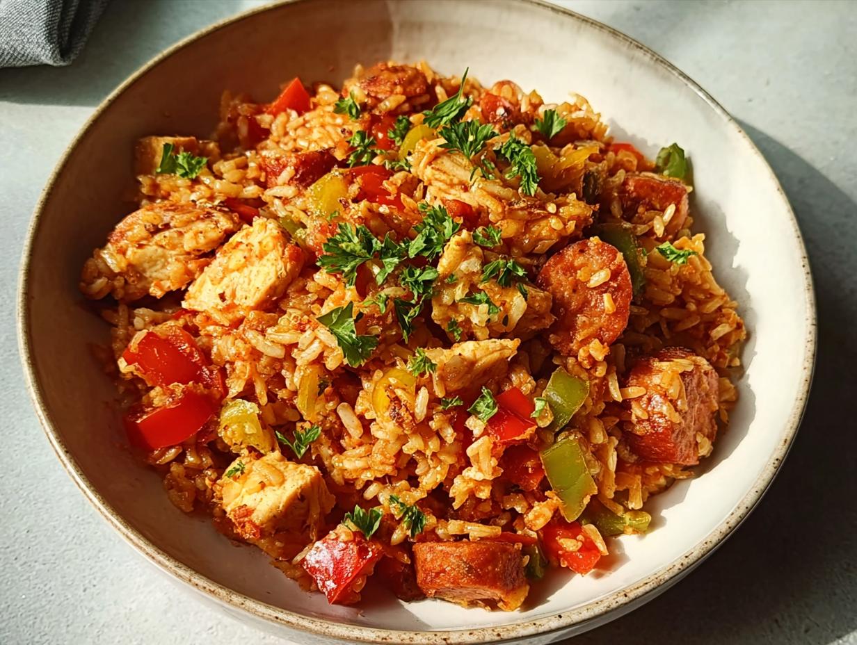 Amazing Chicken Chorizo Jambalaya - Chicken Chorizo Jambalaya - additional detail