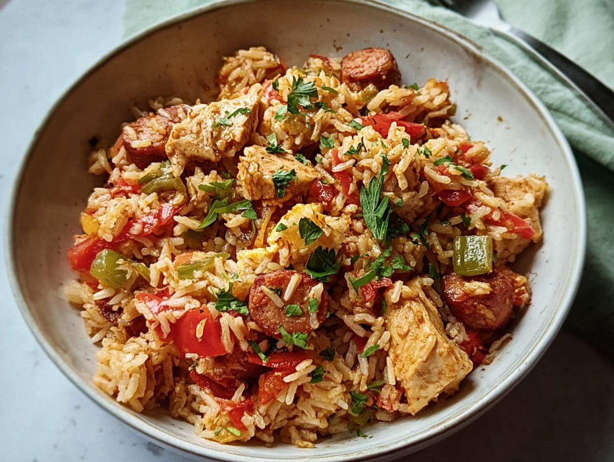 Amazing Chicken Chorizo Jambalaya - Chicken Chorizo Jambalaya - additional detail
