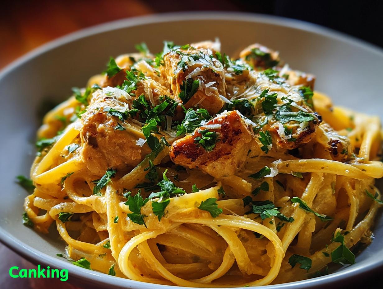 Cowboy Butter Chicken Linguine