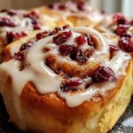 Cranberry Orange Cinnamon Rolls