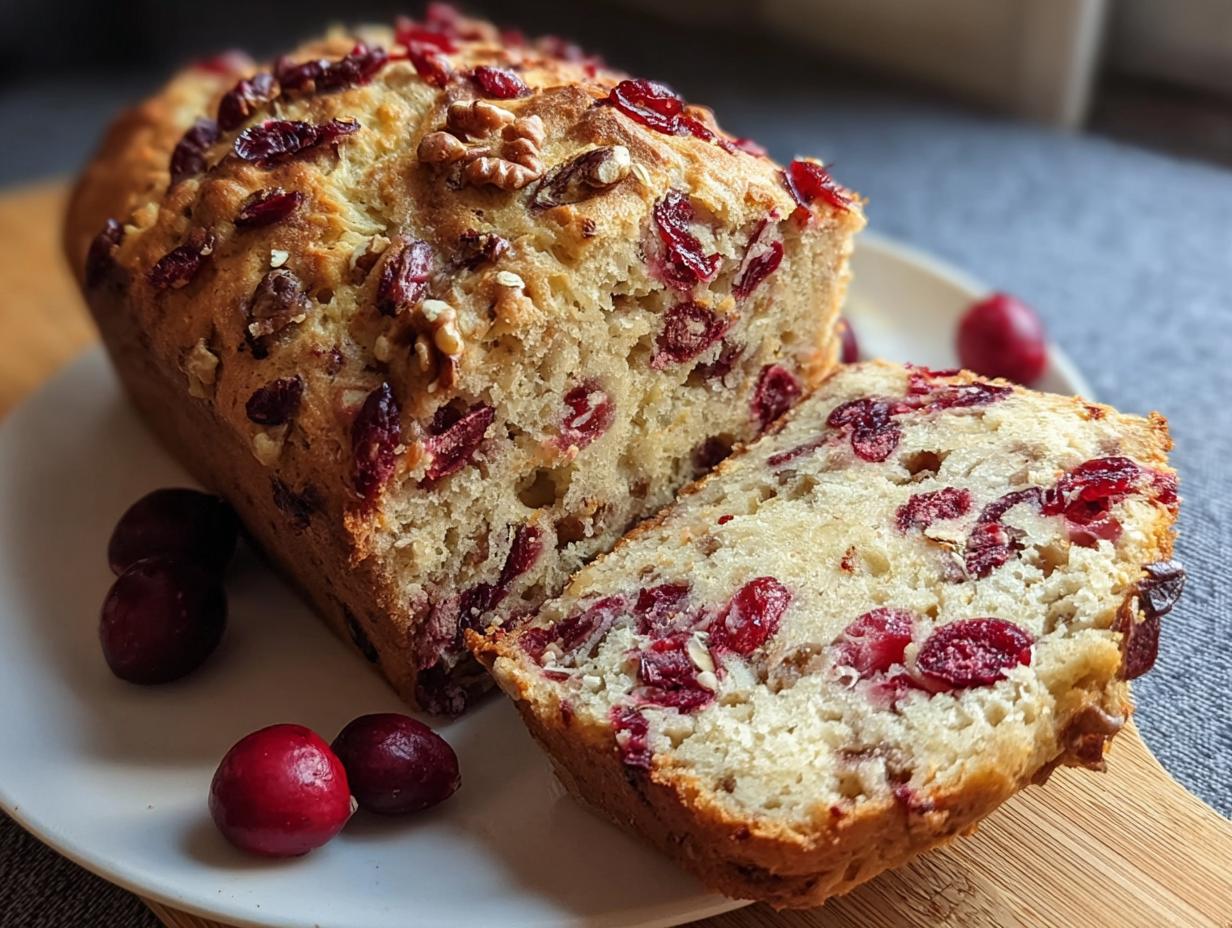 Cranberry Walnut Bread Deliciously