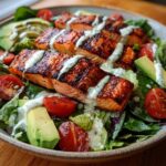 Creamy Grilled Summer Salmon