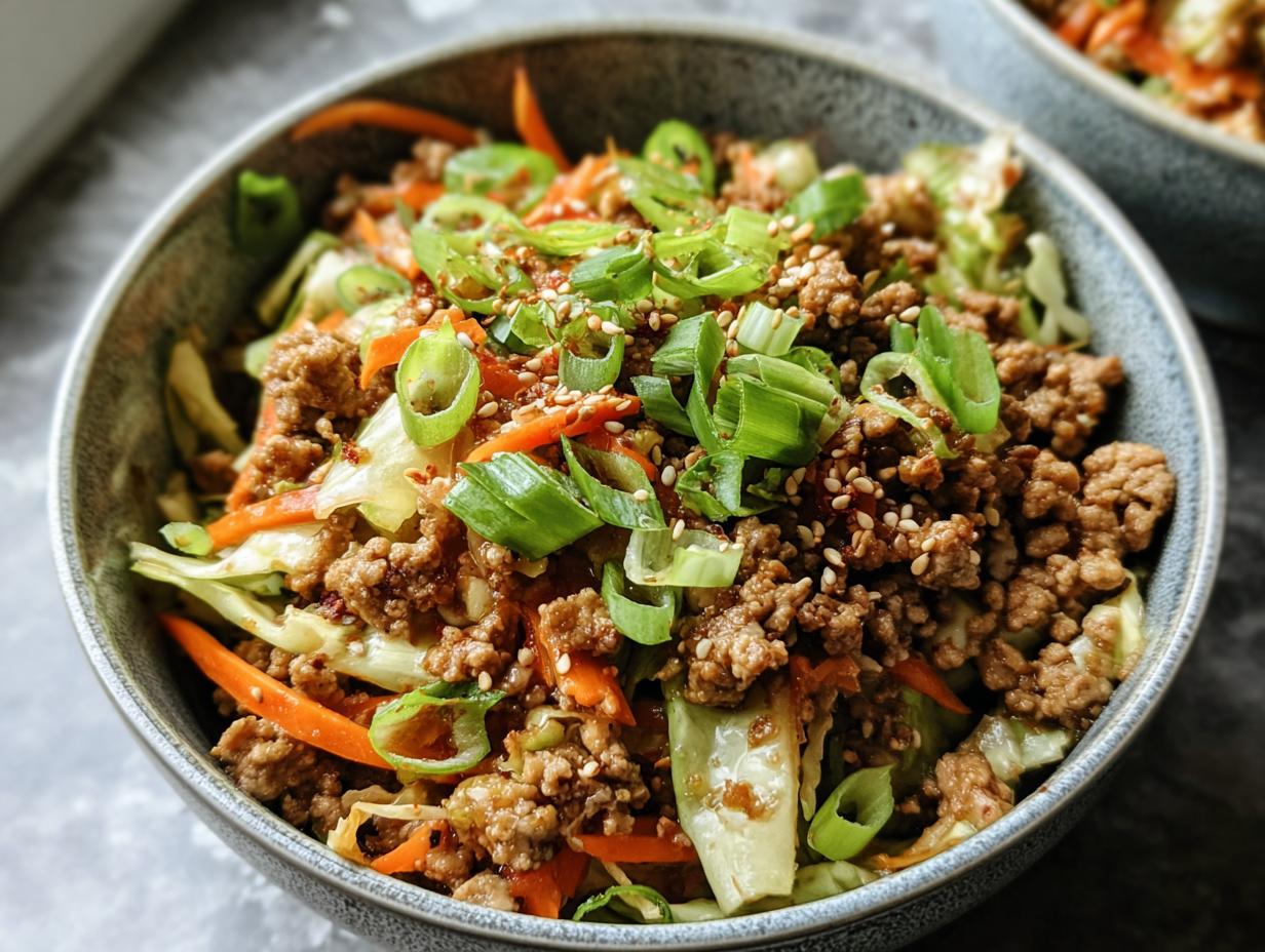 Egg Roll Bowl