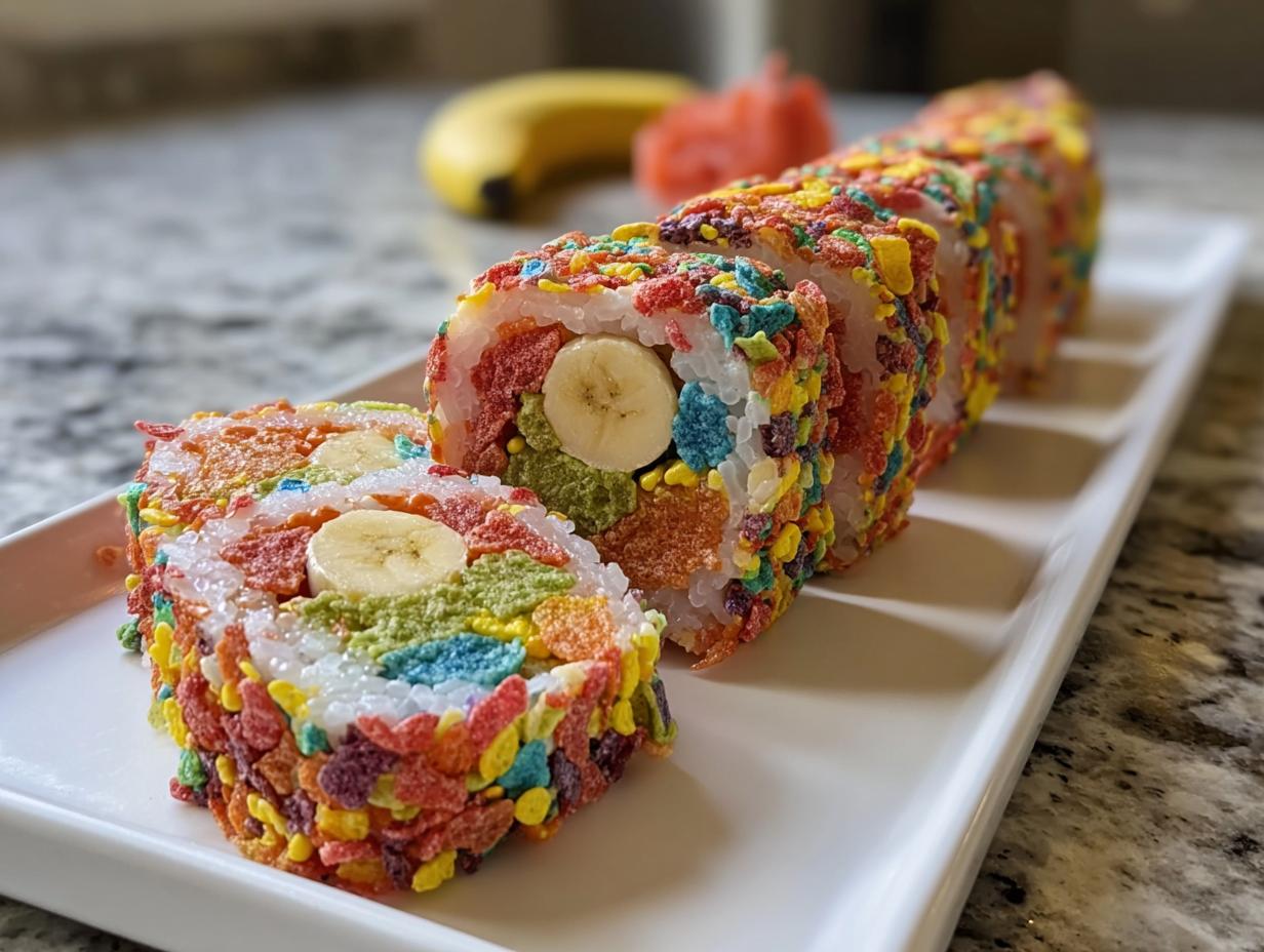 Fruity Pebbles Sushi: Quick, Delicious Treat - Fruity Pebbles Sushi For - additional detail