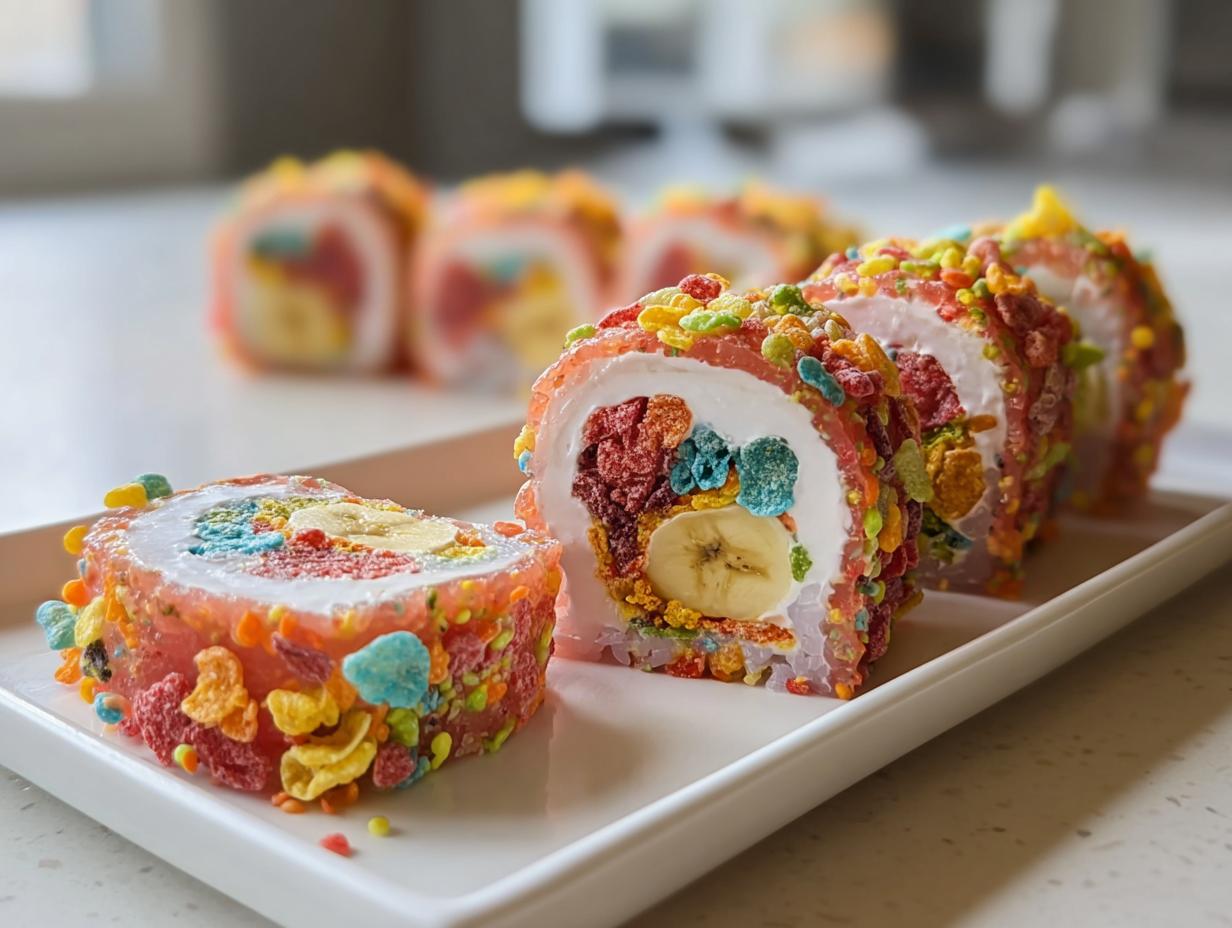 Fruity Pebbles Sushi: Quick, Delicious Treat - Fruity Pebbles Sushi For - additional detail
