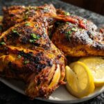 Grilled Chicken Quarters Ras
