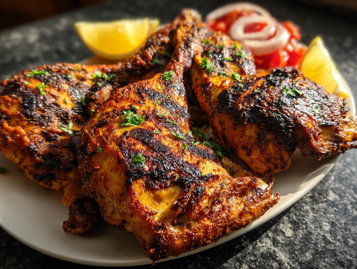Amazing Grilled Chicken Quarters Ras - Grilled Chicken Quarters Ras - additional detail