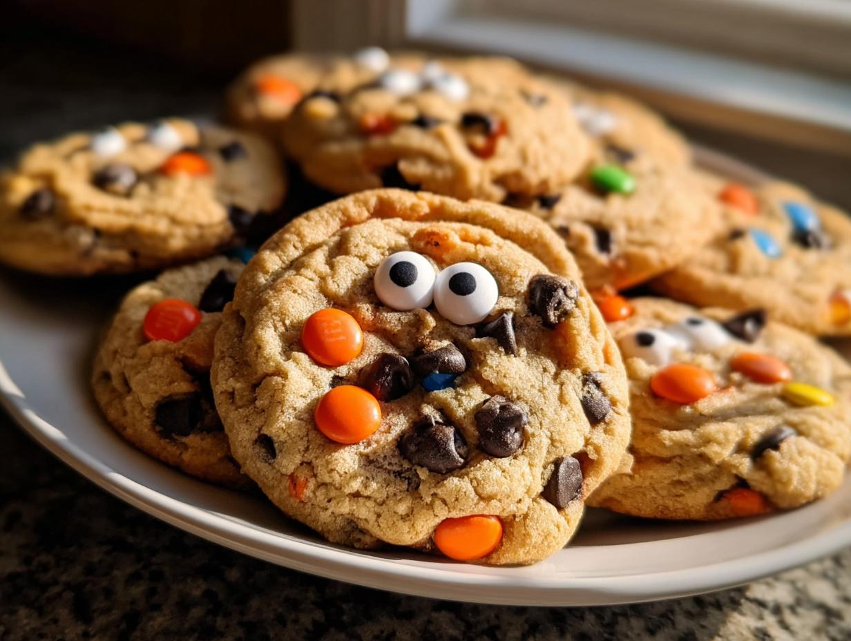 Halloween Chocolate Chip Cookies