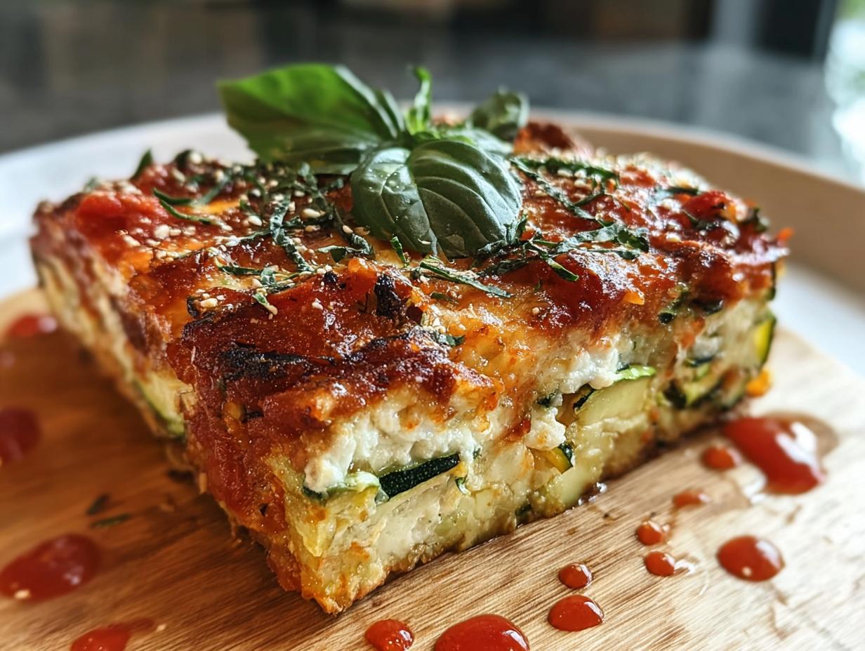 Layered Zucchini Ricotta Melts: Delicious Dinner - Layered Zucchini Ricotta Melts - main visual representation