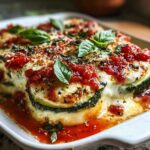 Layered Zucchini Ricotta Melts