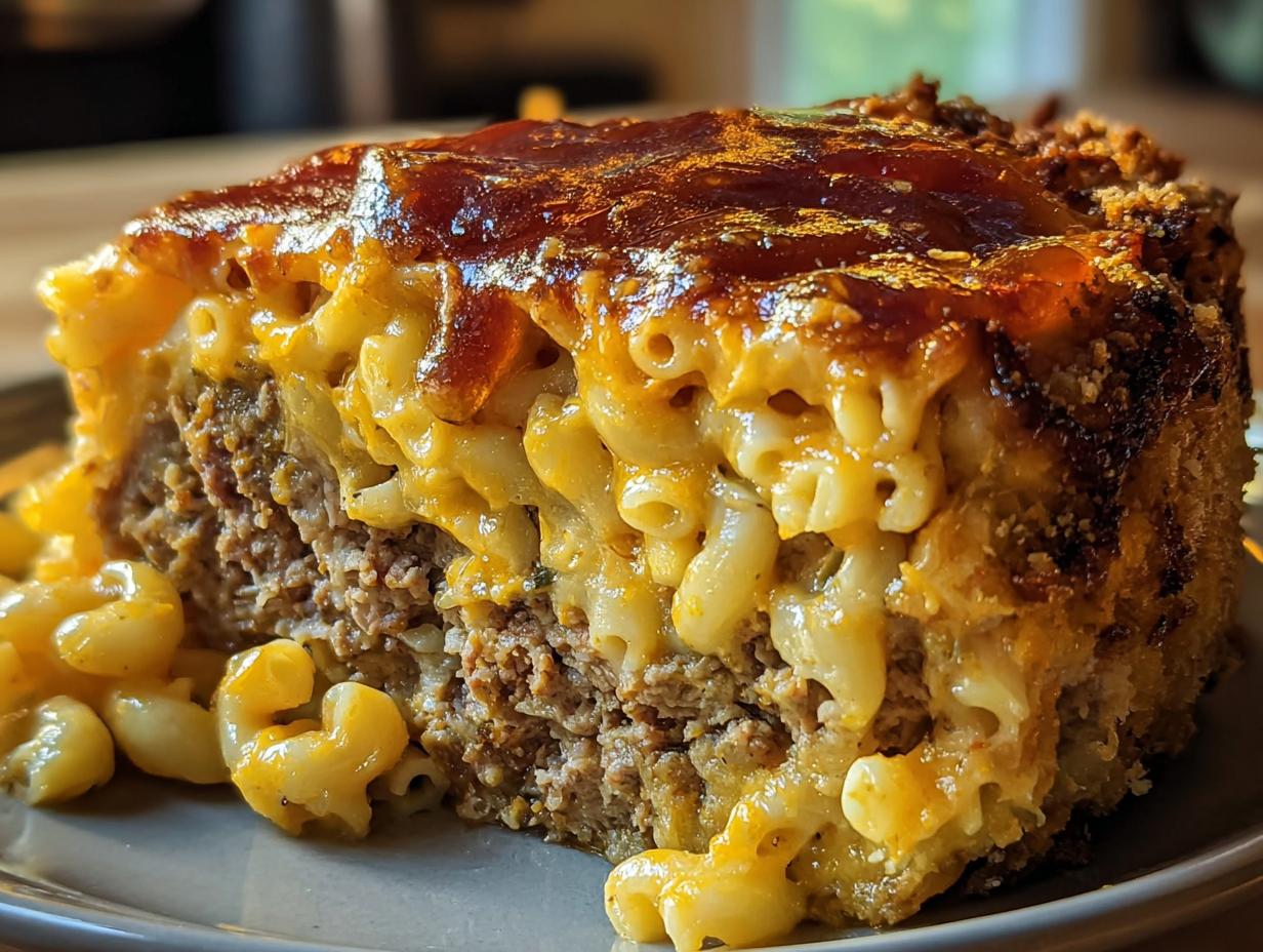 Mac Cheese Meatloaf Comfort