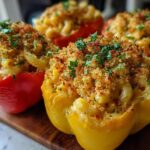 Mac Cheese Stuffed Peppers