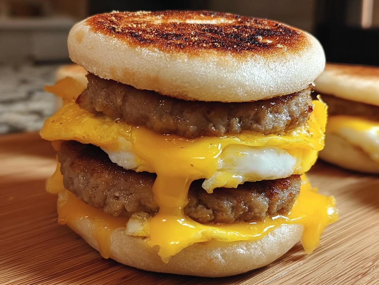 Mcdonalds Sausage Egg Cheese