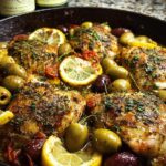 Mediterranean Chicken Lemons Olives