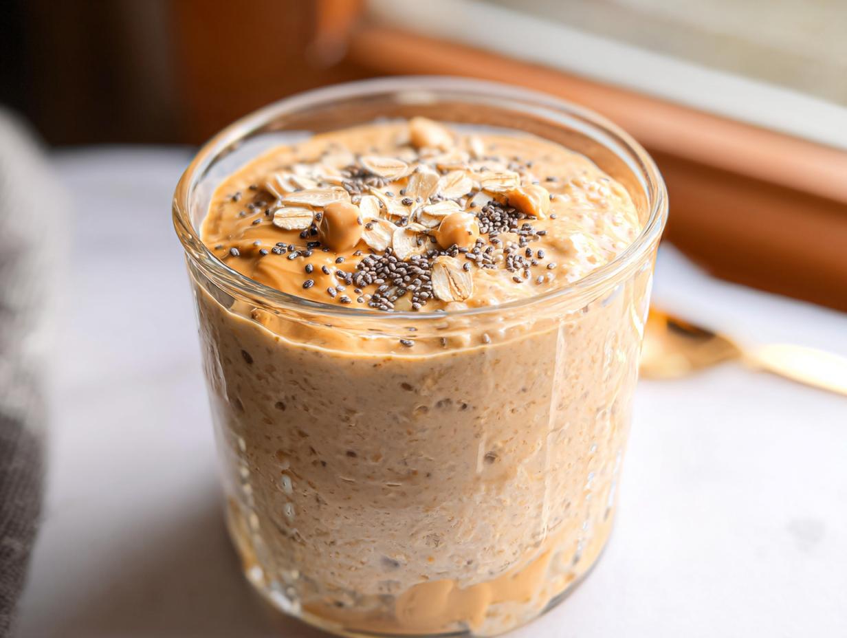 Amazing Pb2 Overnight Oats: 1 Jar Wonder - Pb2 Overnight Oats - main visual representation