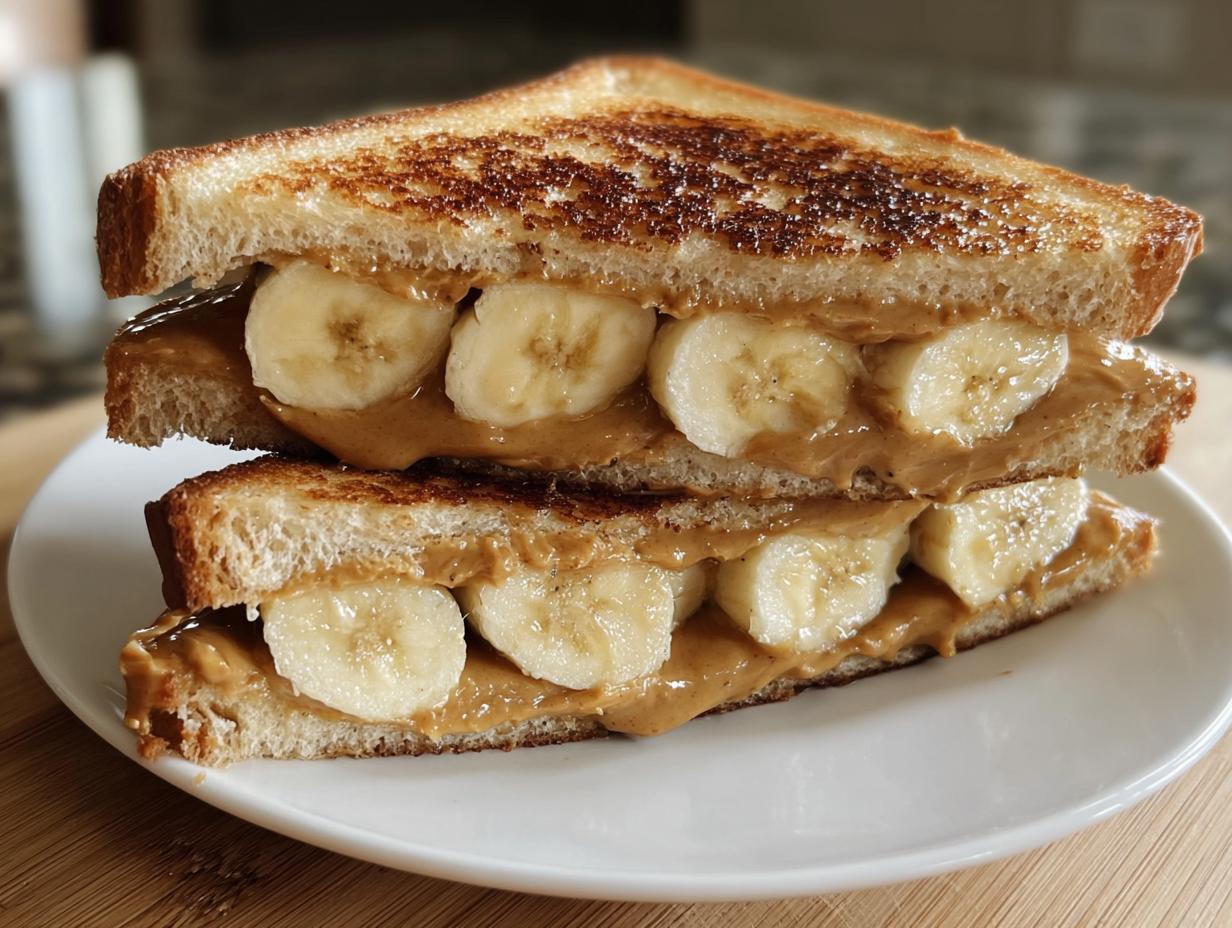 Peanut Butter Banana Sandwich