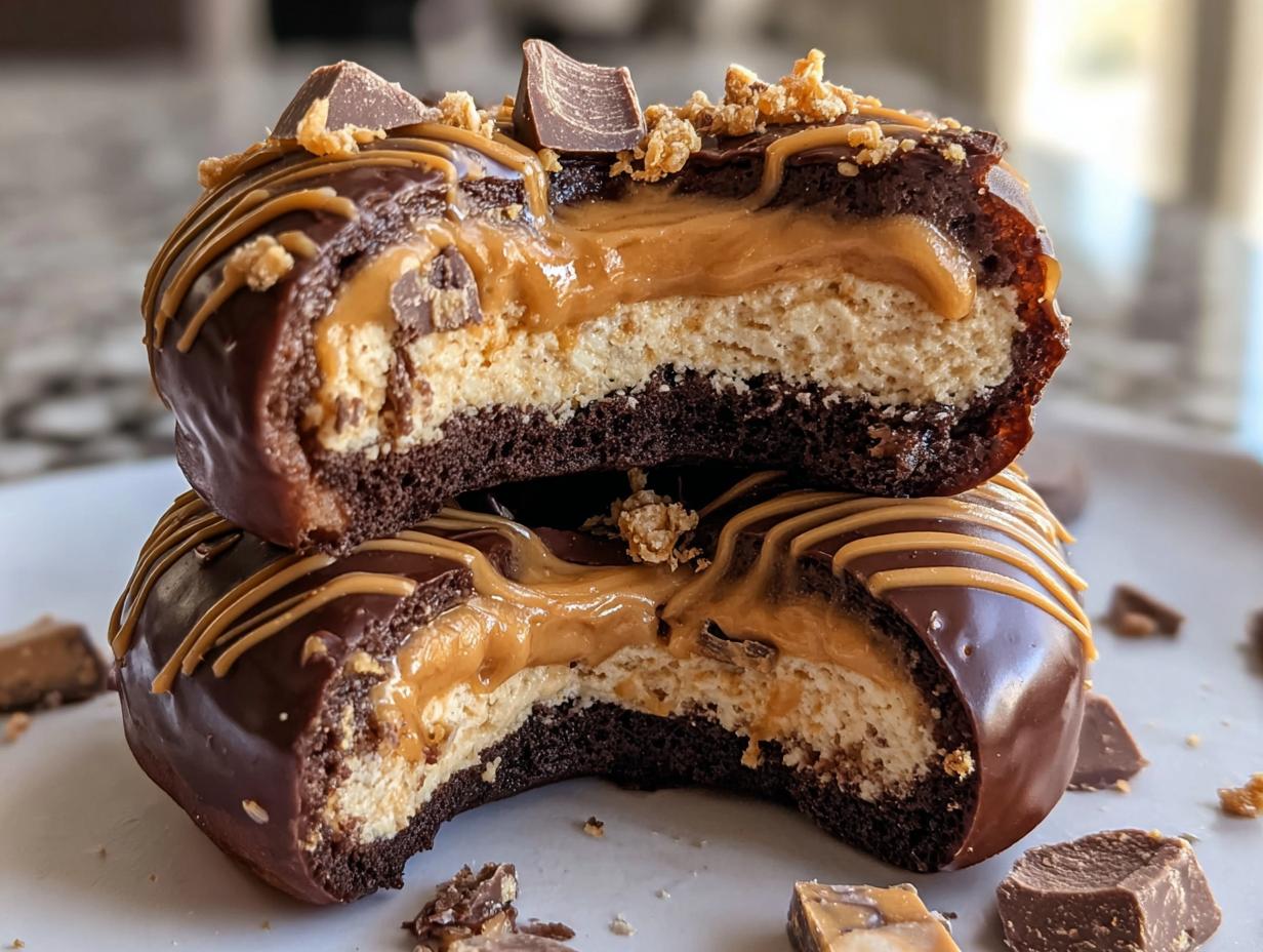Peanut Butter Cheesecake Donut