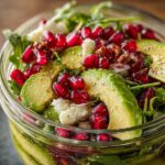 Pomegranate Avocado Lemon Vinaigrette