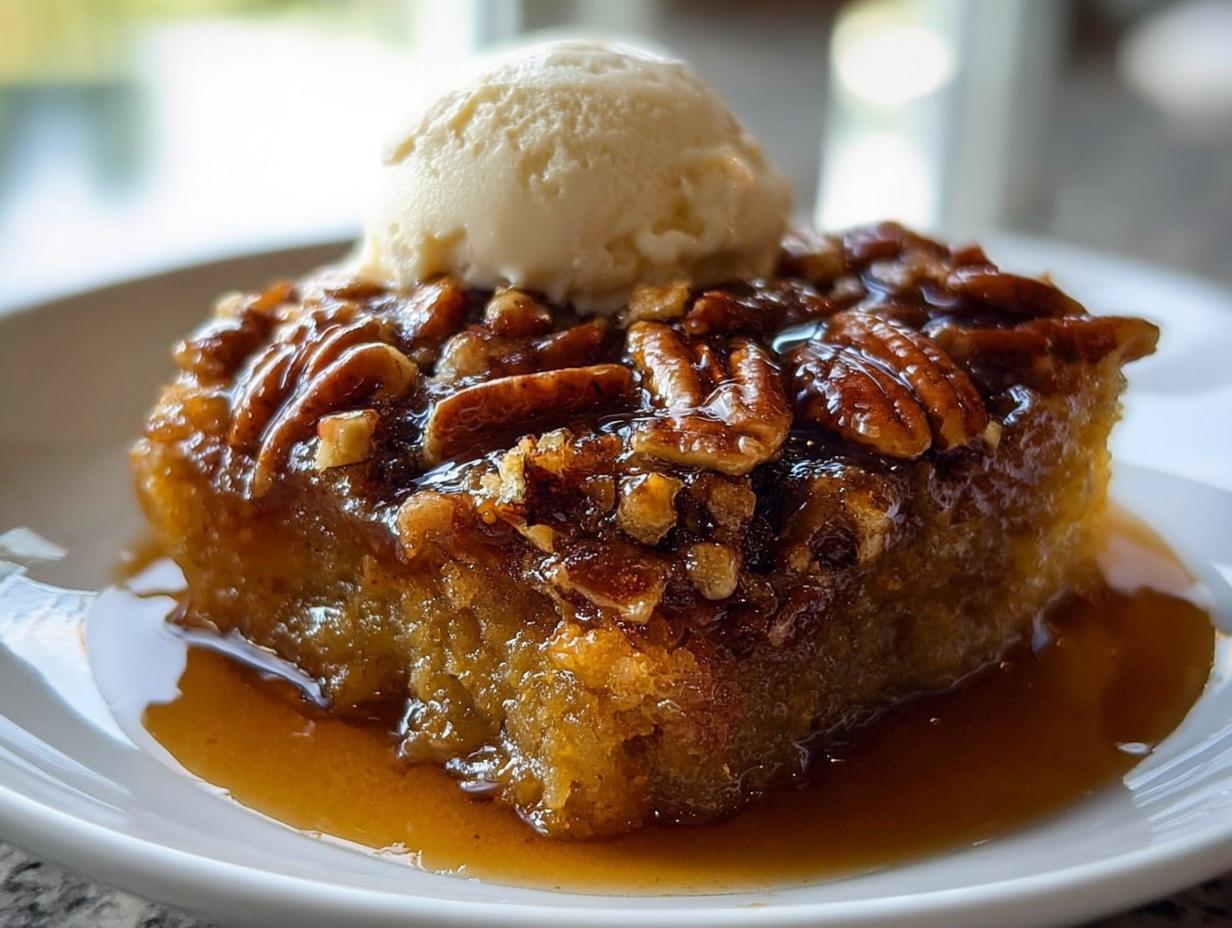Pumpkin Pecan Cobbler: 1 Amazing Fall Treat - Pumpkin Pecan Cobbler - additional detail