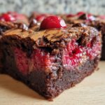 Raspberry Brownies Indulgent Dessert
