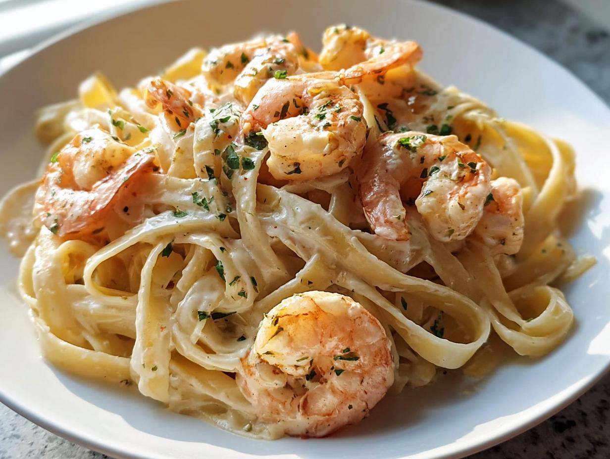 Shrimp Alfredo