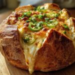 Sourdough Jalapeno Popper Bread