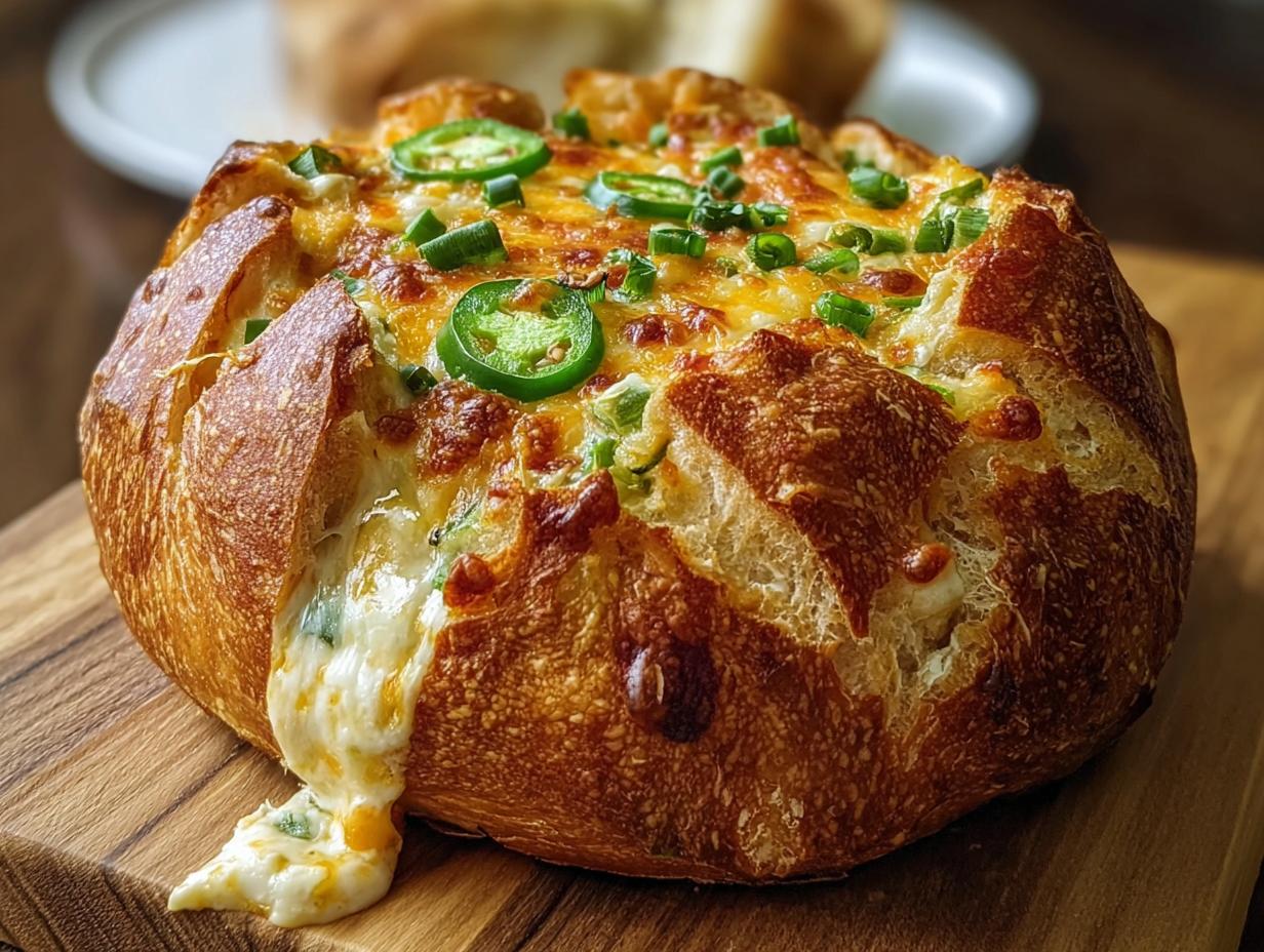 Sourdough Jalapeno Popper Bread: 15 Min Magic - Sourdough Jalapeno Popper Bread - additional detail