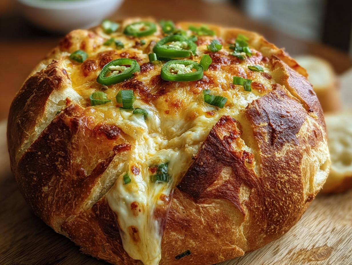 Sourdough Jalapeno Popper Bread: 15 Min Magic - Sourdough Jalapeno Popper Bread - additional detail