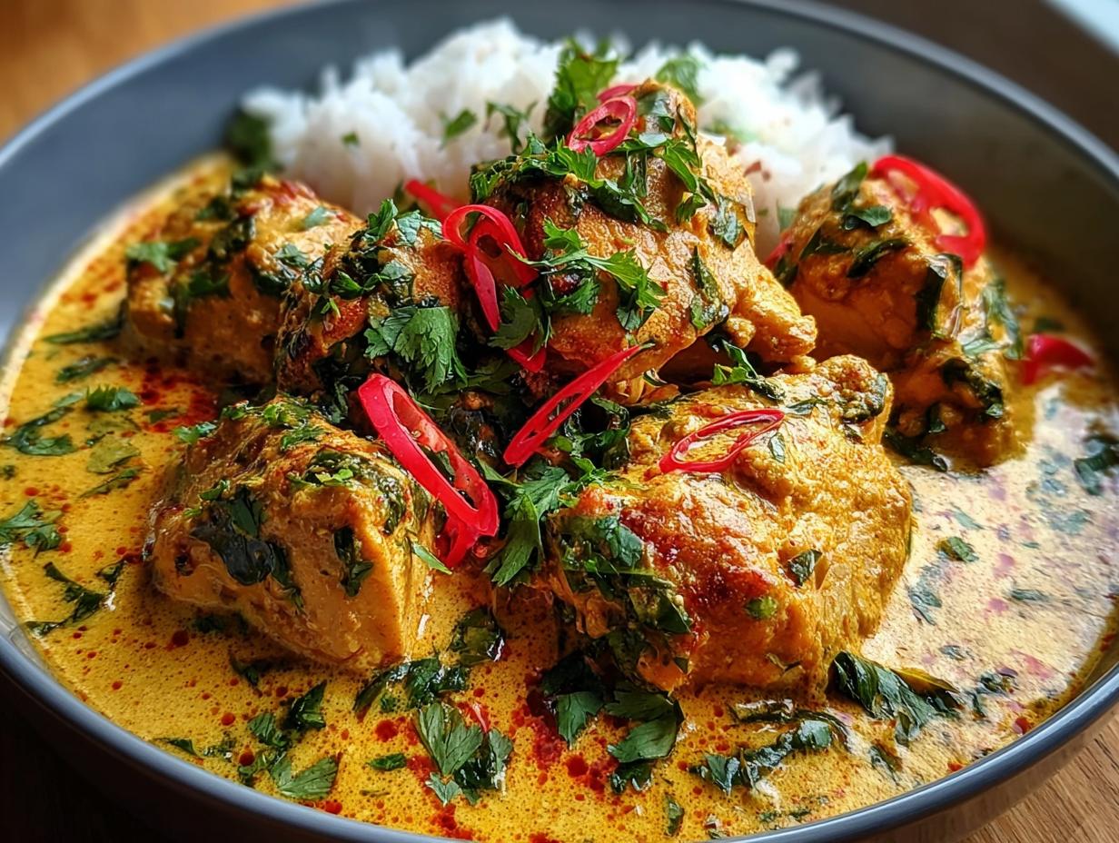 Spicy Brazilian Coconut Chicken