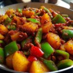 Stir Fried Potatoes Minced