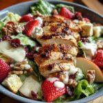 Strawberry Chicken Salad Refreshing