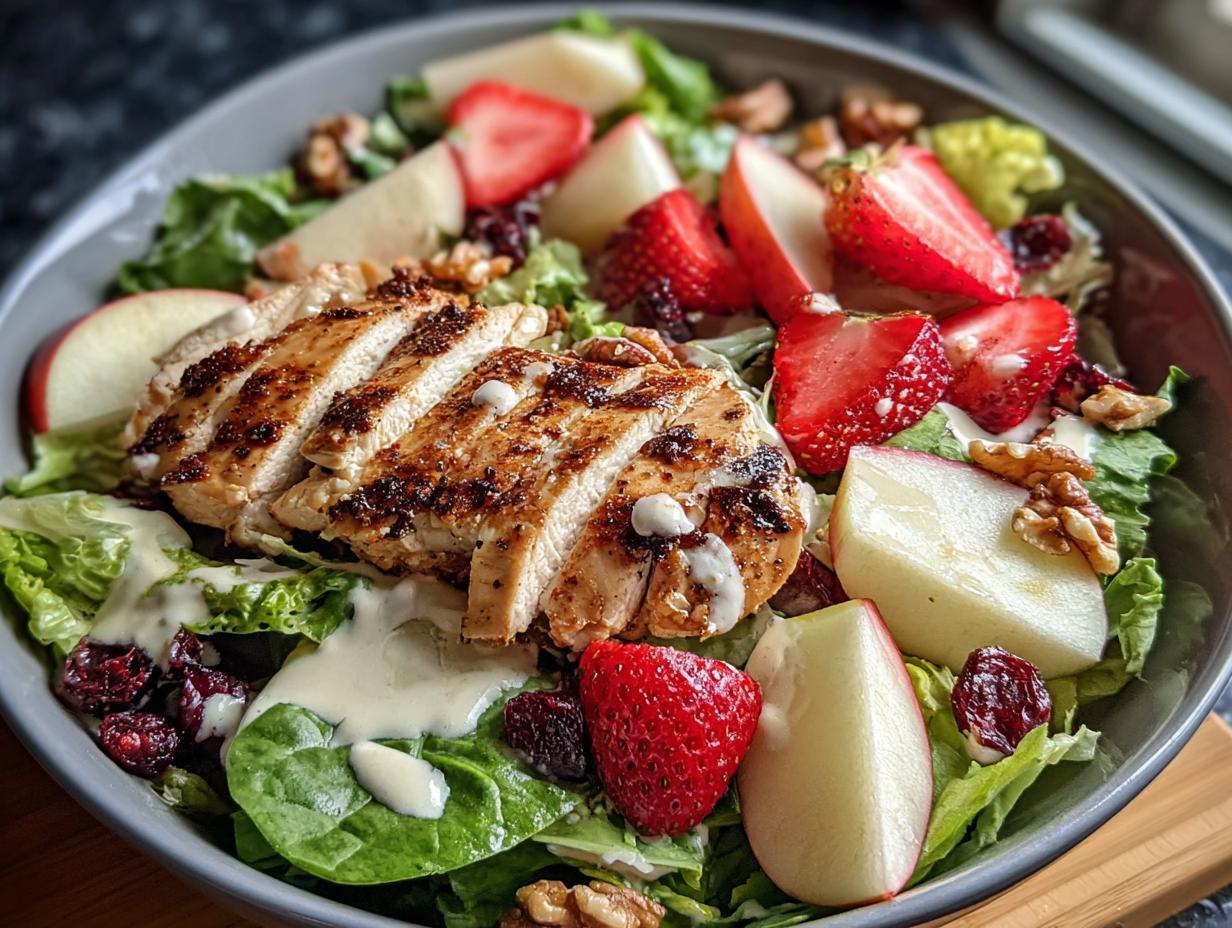Refreshing Strawberry Chicken Salad: Fast & Flavorful - Strawberry Chicken Salad Refreshing - additional detail