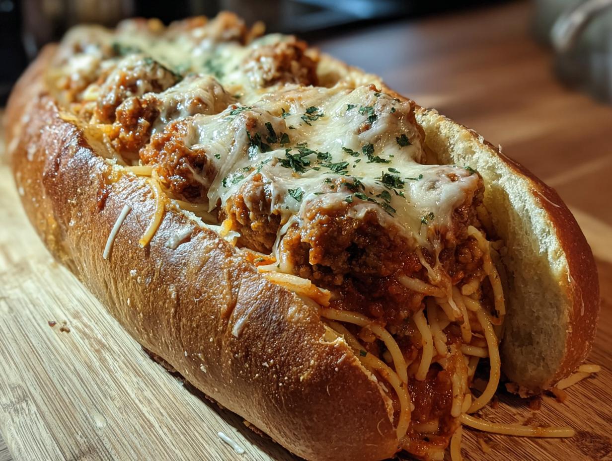 Stuffed Italian Bread Boat: Delicious 1-Hour Recipe - Stuffed Italian Bread Boat - additional detail