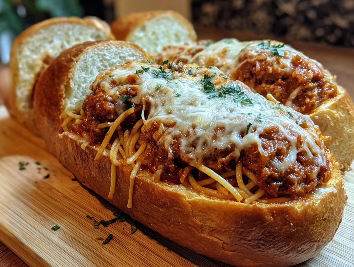 Stuffed Italian Bread Boat: Delicious 1-Hour Recipe - Stuffed Italian Bread Boat - additional detail