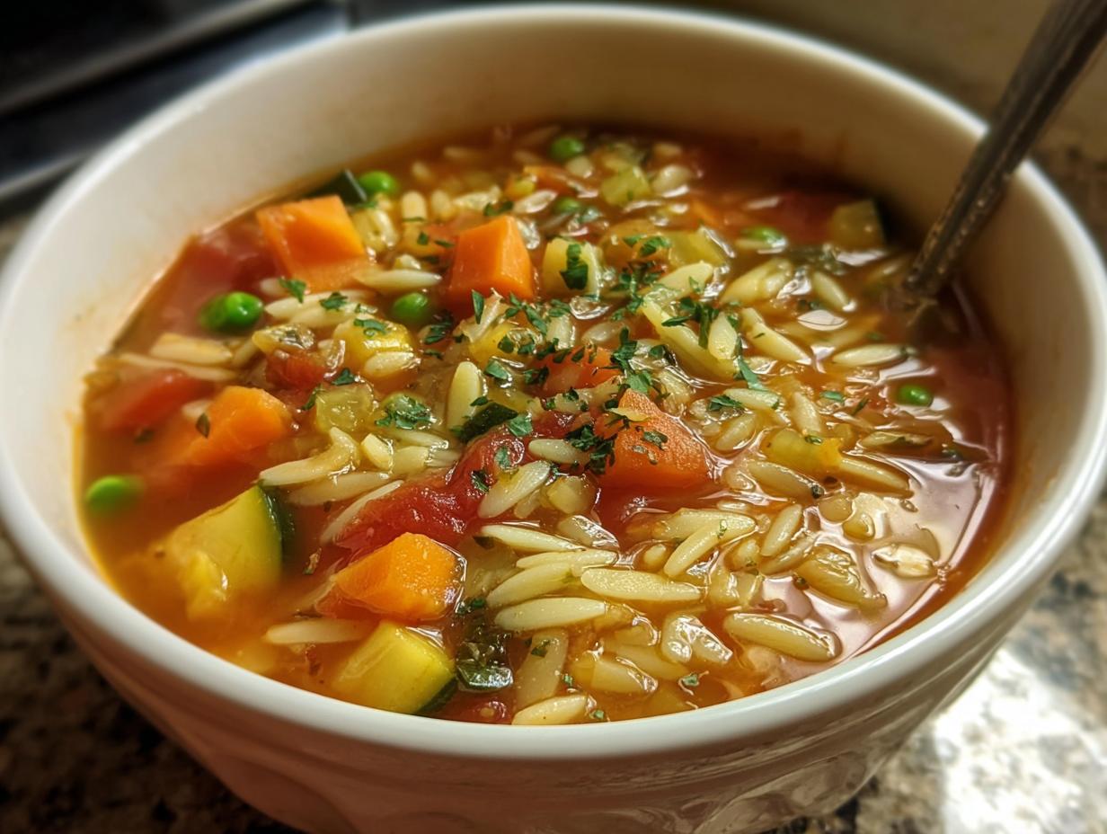 Hearty Vegetable Orzo Soup: Easy 30-Min Comfort - Vegetable Orzo Soup Hearty - additional detail