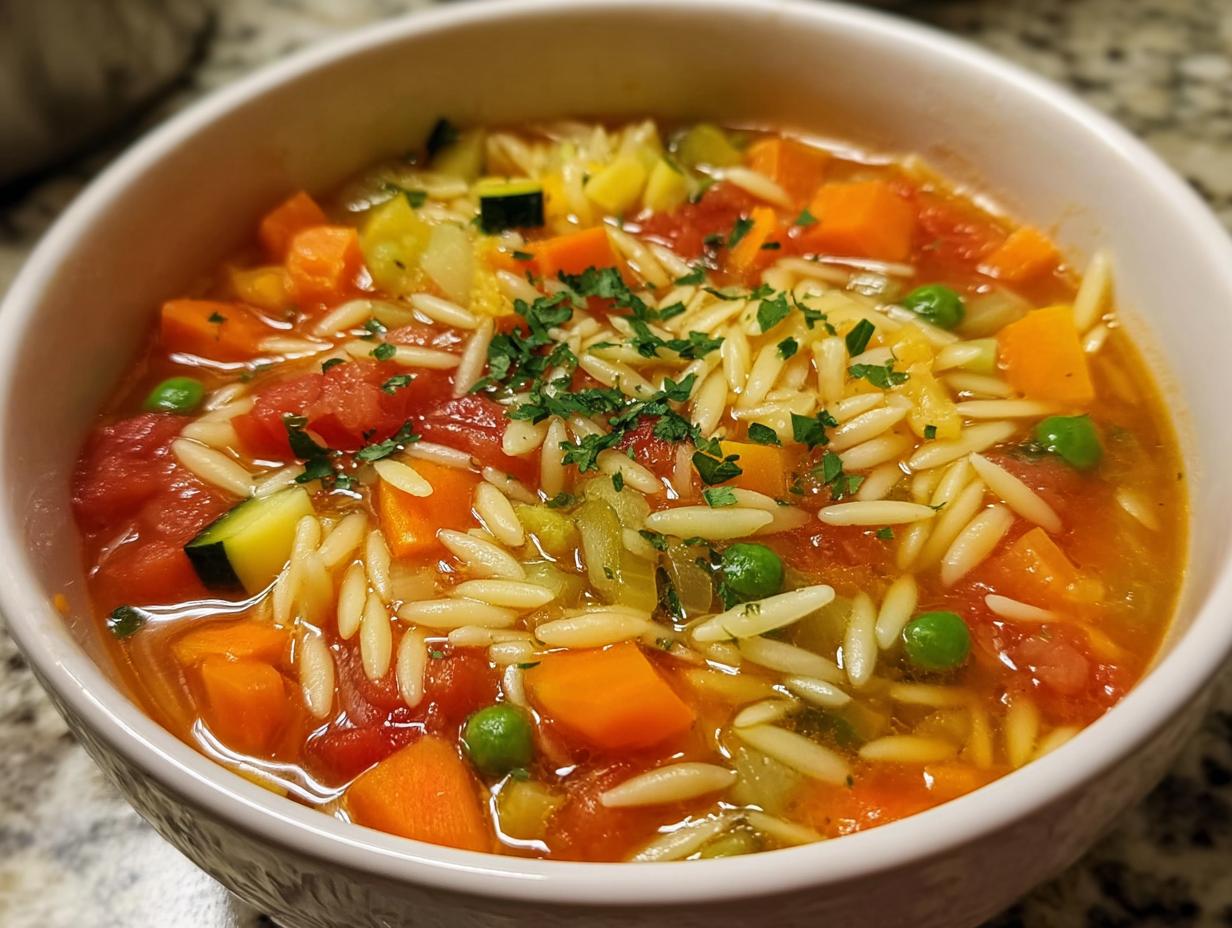Hearty Vegetable Orzo Soup: Easy 30-Min Comfort - Vegetable Orzo Soup Hearty - additional detail