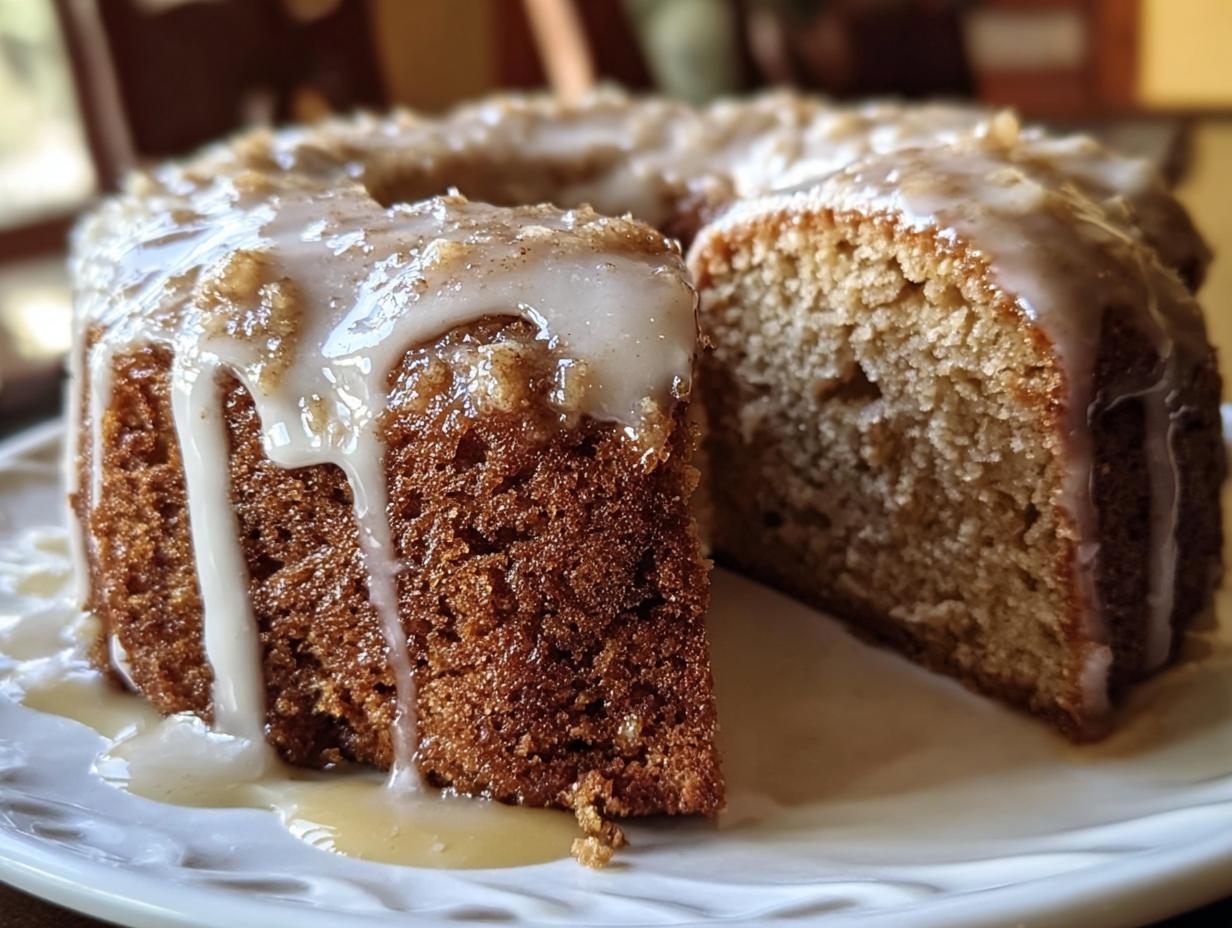 Amish Applesauce Cake