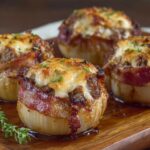 Bacon Cheddar Onion Bombs