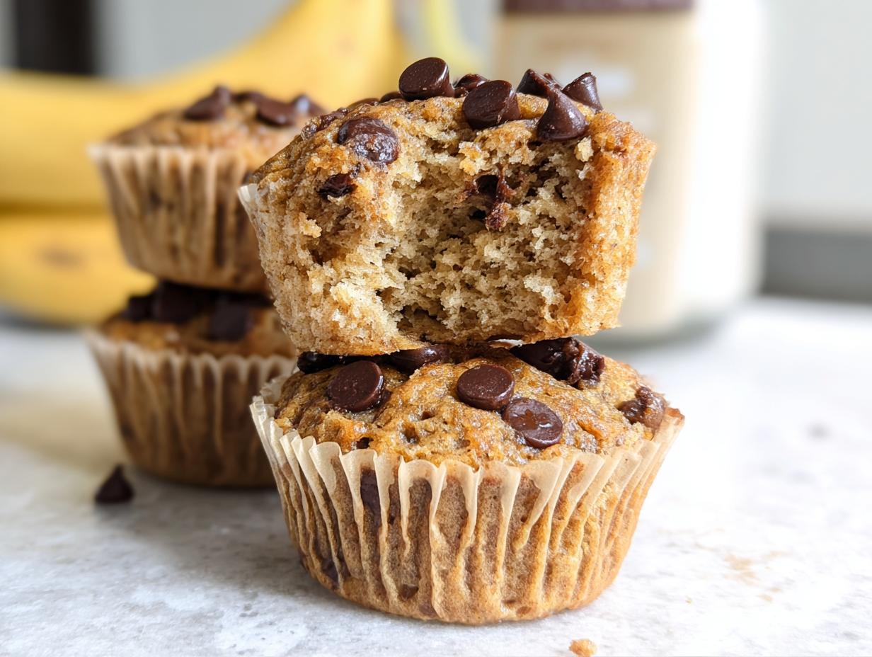 Banana Protein Muffins: 5 Minute Prep Delight - Banana Protein Muffins - main visual representation