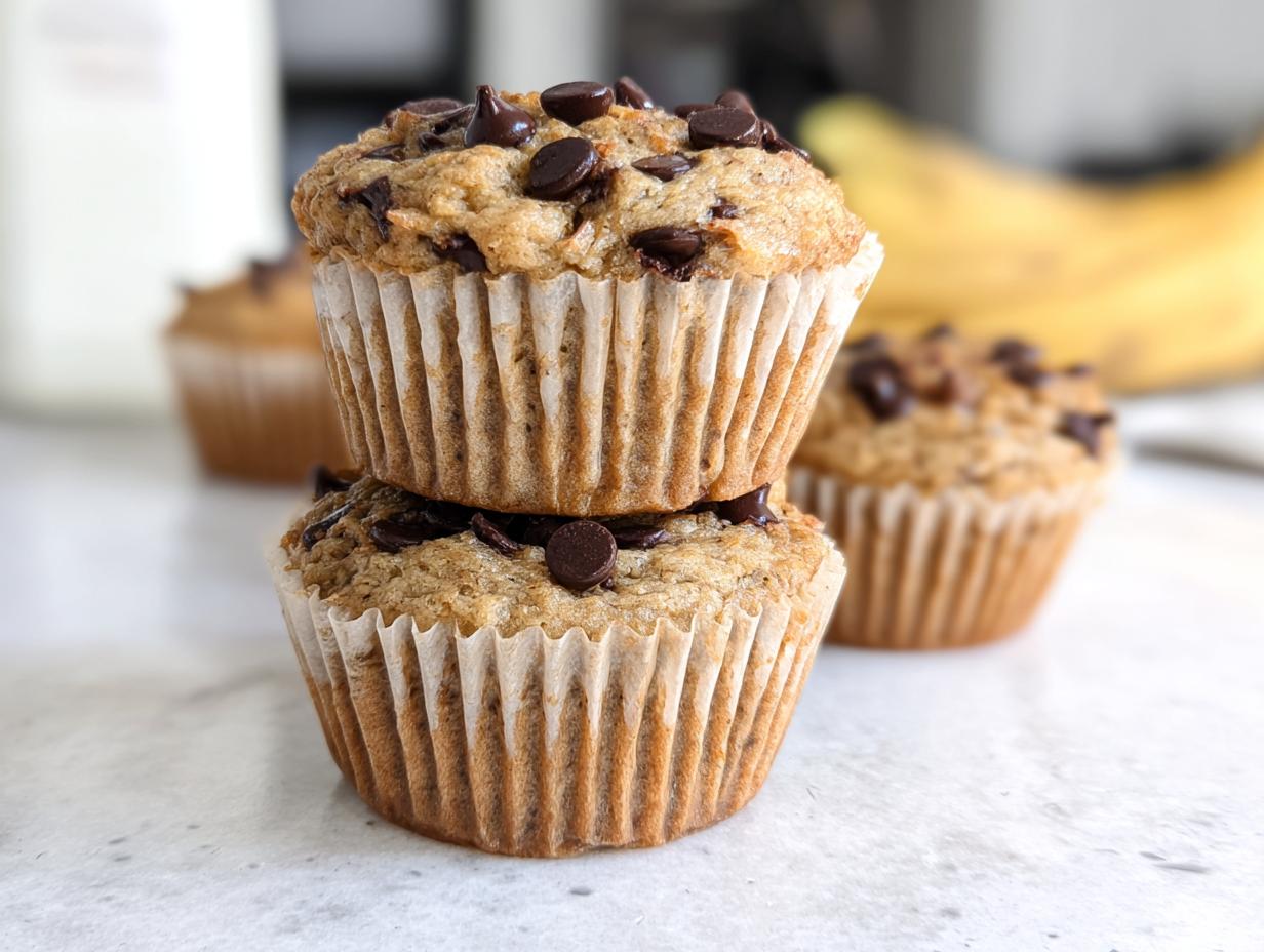 Banana Protein Muffins: 5 Minute Prep Delight - Banana Protein Muffins - additional detail