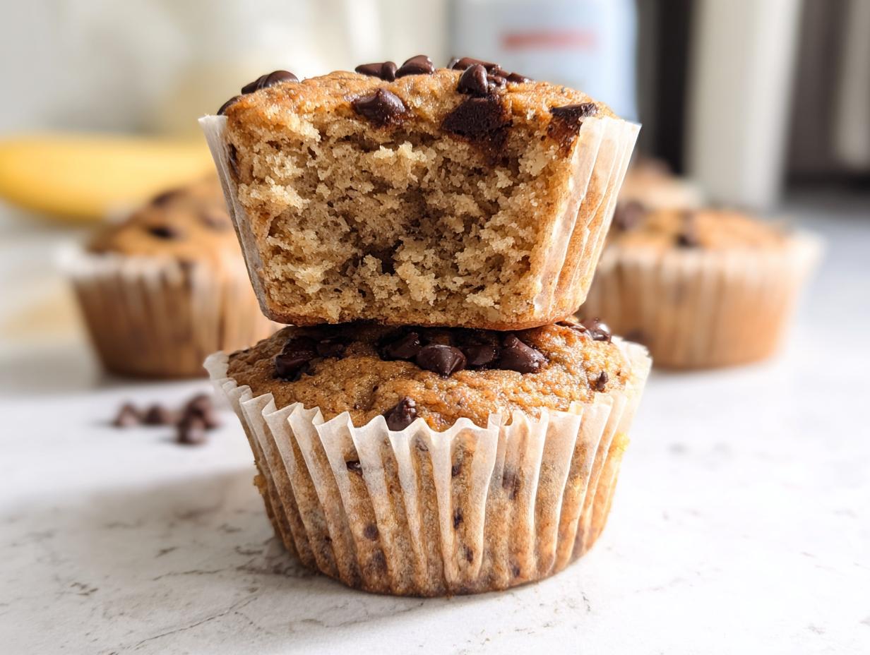 Banana Protein Muffins