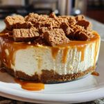 Biscoff Salted Caramel Cheesecake