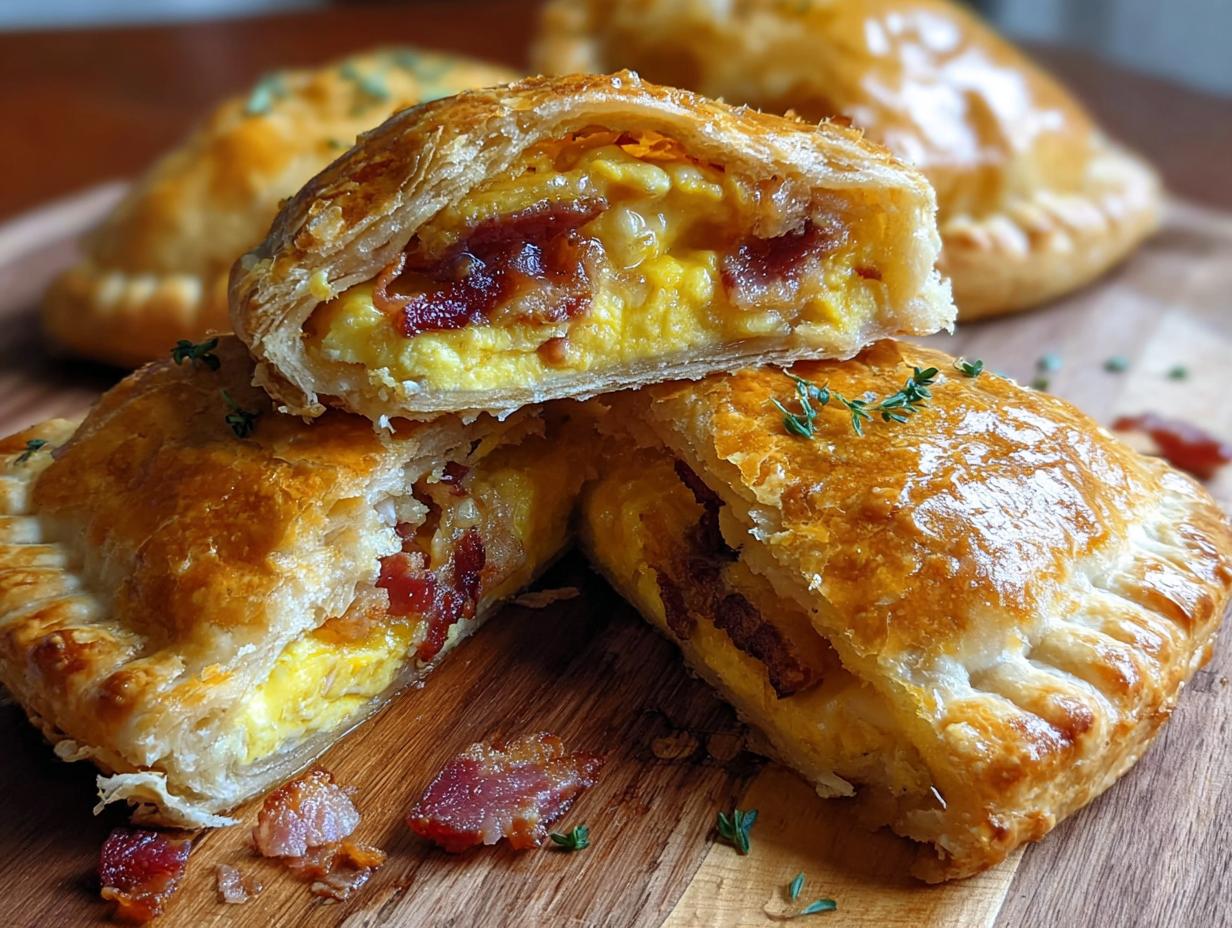 Breakfast Hand Pies Bacon