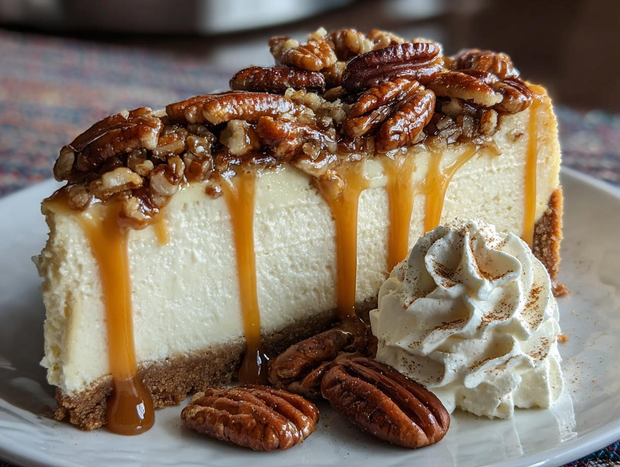 Browned Butter Pecan Cheesecake