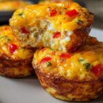 Cheesy Protein Egg Muffins